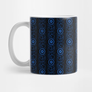 Retro blue Mug